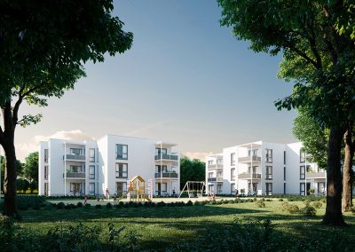 QUARTIER³ Lemgo – Neubau drei Mehrfamilienhäuser