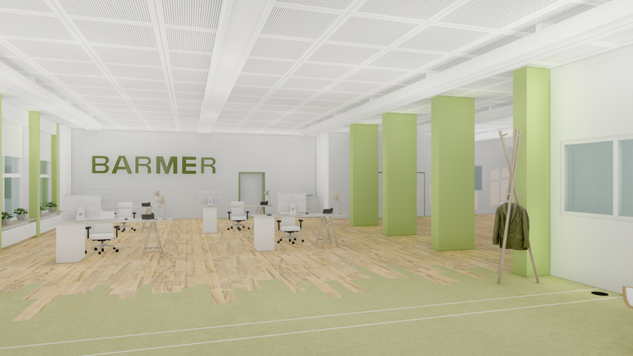 BARMER, Hannover – Umbau Geschäftsräume